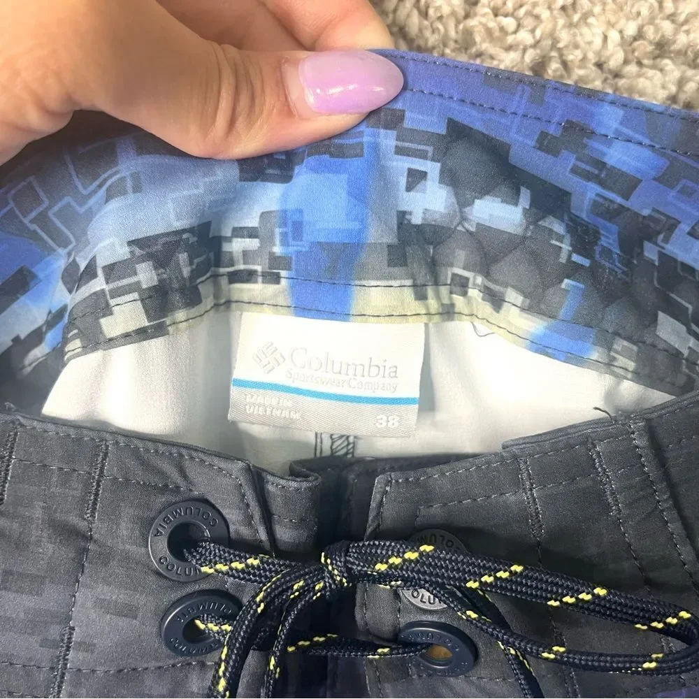 Columbia Board Shorts Men's 38 PFG‎ Offshore Camo Fade 10